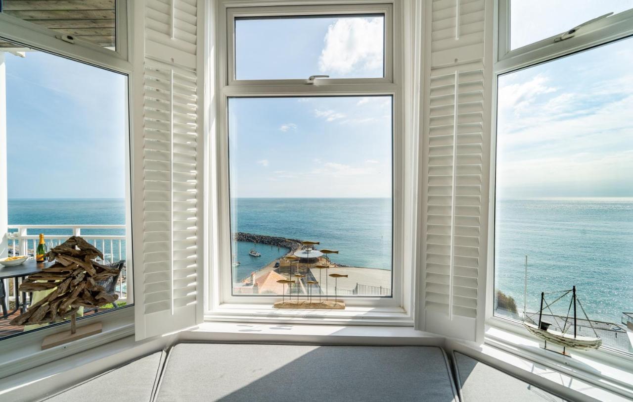 Stunning Sea Views Ventnor Apartment Exteriör bild